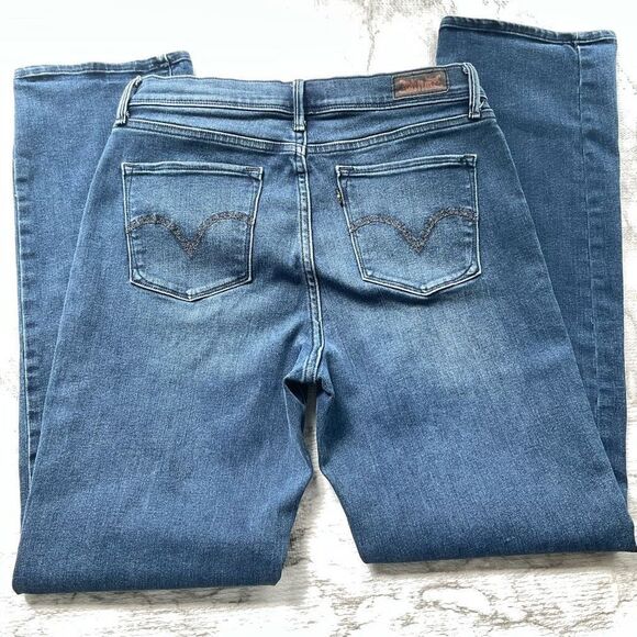 Levi’s 512 Perfectly Slimming Straight Leg Jeans Size 10 - Picture 4 of 14